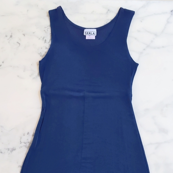 NWOT. Vintage Short sleeve two pieces set maxi dress. - Picture 7 of 8